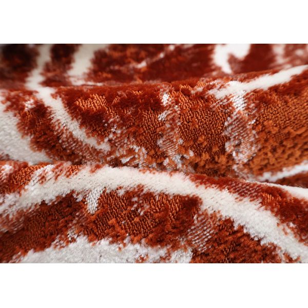 100% Polyester Luxury Matcha Green Circular Jacquard Velvet Pattern Fabric