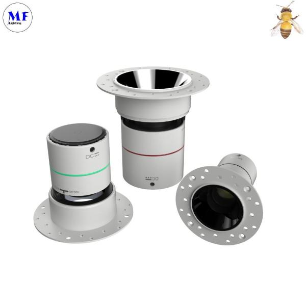 Iluminação de decoração de interiores moderna LED Spot Down Light 5W-80W Quadrado Círculo Trim Corredor do quarto do hotel