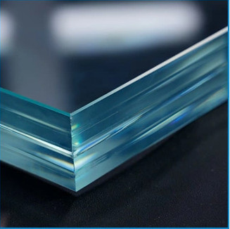 High Temperature Laminated Flat Tempered Glass With Holes And Notches