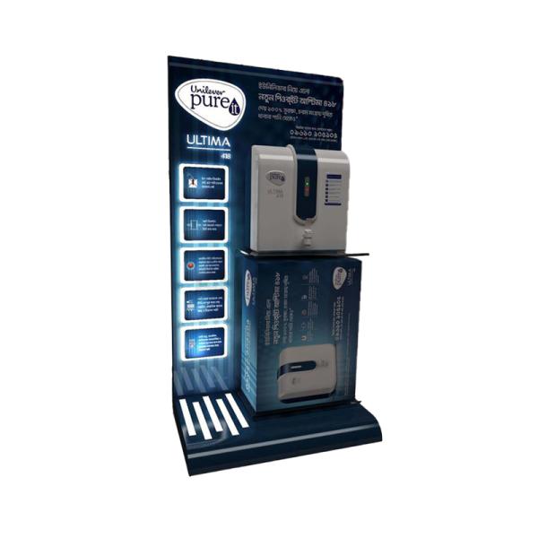 Custom Retail POP Display Rack Electronic Shop Metal Home AC Display Rack