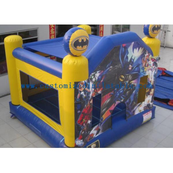 Lovely Pink Princess Inflatable Bouncy Castle Kids Games CE / UL Certification