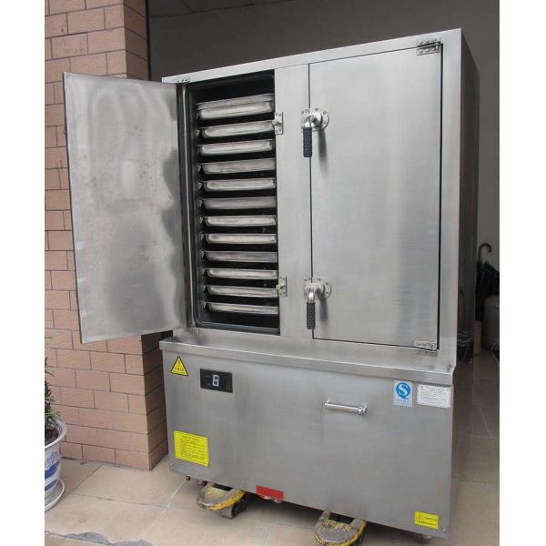 stainless steel food steamer+commercial food steamer+48pots