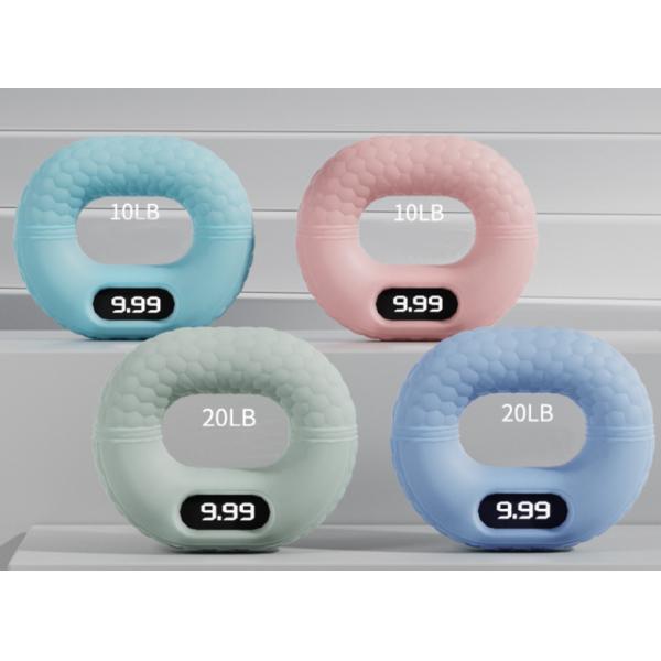 Силика-гель ручная рукоятка кольцо Усиление мышц инструмент тренировки