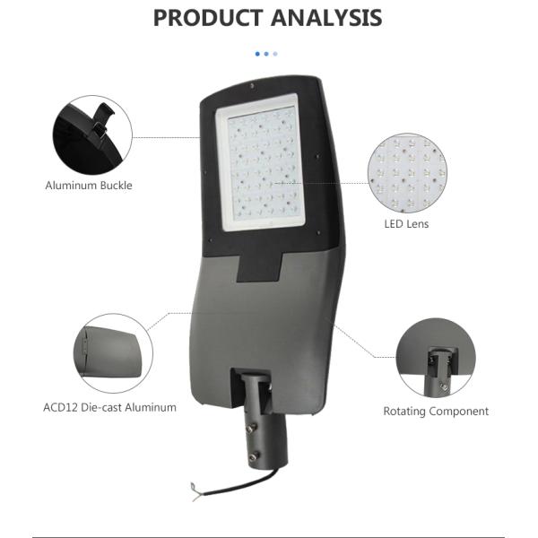 70 CRI 5 - Lumière extérieure imperméable à l'eau en aluminium moulé sous pression IP65 pour lampe d'autoroute