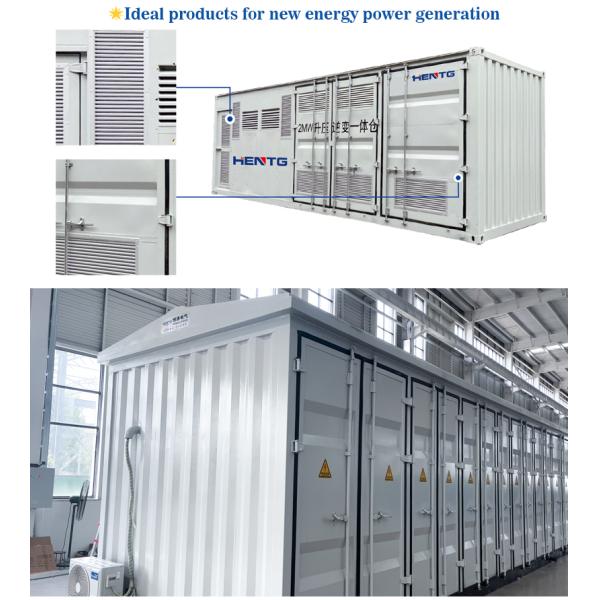 New Energy Outdoor Power Distribution Equipment Step Up/Down Electricity Power Substation Advanced Energy Storage