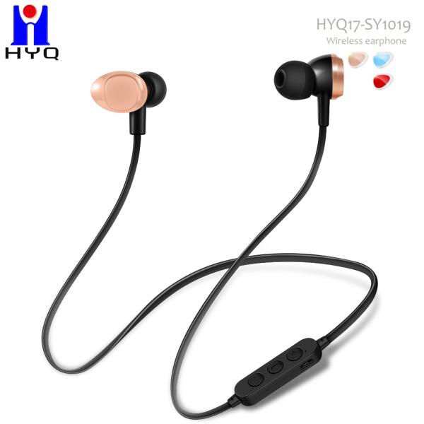 70mAh Wireless Stereo Bluetooth Earphones Magnetic Anti Fall Off Noise Cancelling Headset