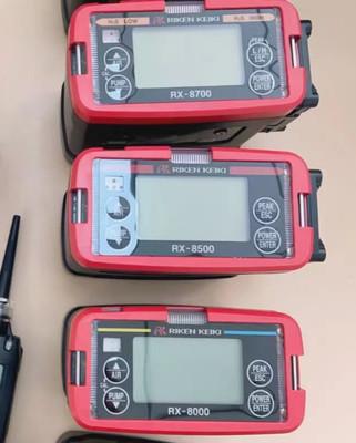 Riken Keiki RX-8700 Moniteur de gaz portable de haute précision (détecteur HC/H2S/O2)