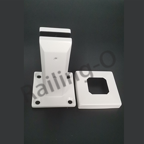 Duplex Pool Stainless Steel Spigot Glass Railing H182mm 17.14mm Glass QAF-S004