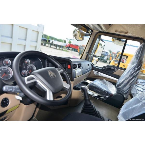 SinotruK HOWO TX 400 HP 6X4 6.3m Dump Truck 12 Forward Shift Number 2 Passengers