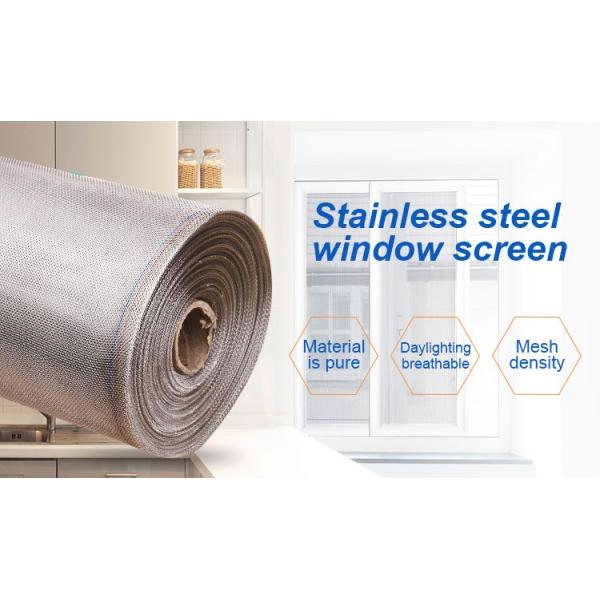 Black Stainless Steel Fly Screen Mesh Powder Coated T 316 0.9 Mm X 10 Mesh