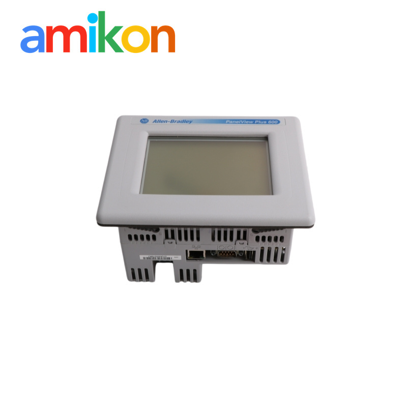 Allen Bradley 2711P-T6M20D PanelView Plus 600 Monochrome Touch HMI with EtherNet/IP