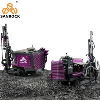Equipamento de perfuração giratório hidráulico de furo integrado de mineração da esteira rolante DTH da perfuração do equipamento
