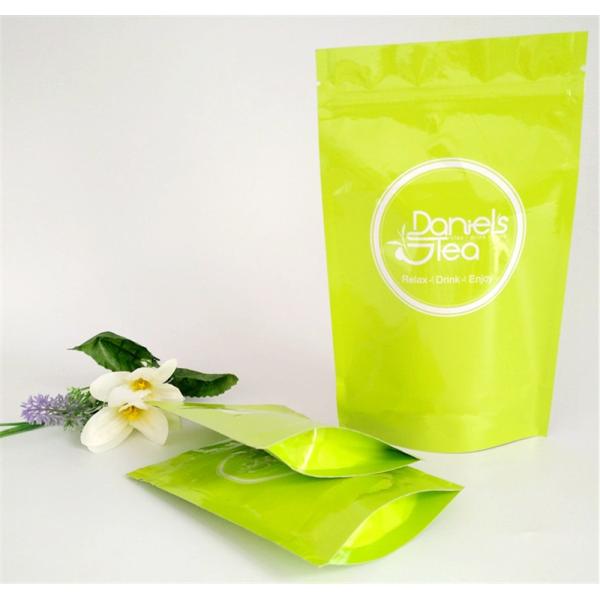 tea doypack bags white craft paper food pouch dry fruit packaging bag