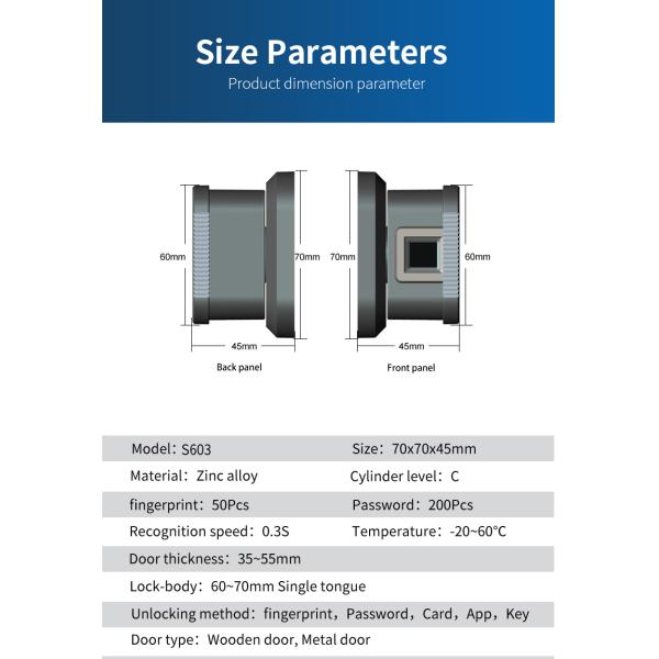 Алюминиевый Блютуз отпечаток пальца дверной замок WiFi Блютуз домашний дверной замок