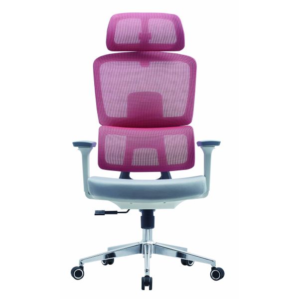 Molding Foam Plastic High Back Office Mesh Swivel Chair for Secretary Staff