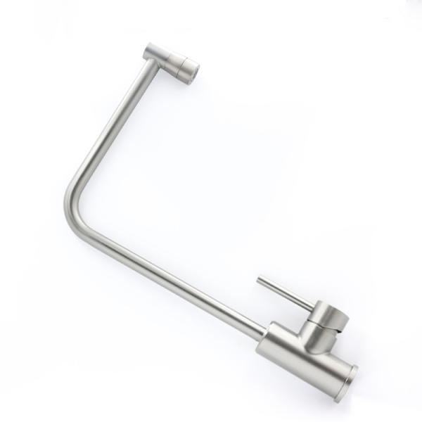 Stainless Steel Waterfall Hot Cold Water Mixer Tap 40*25cm