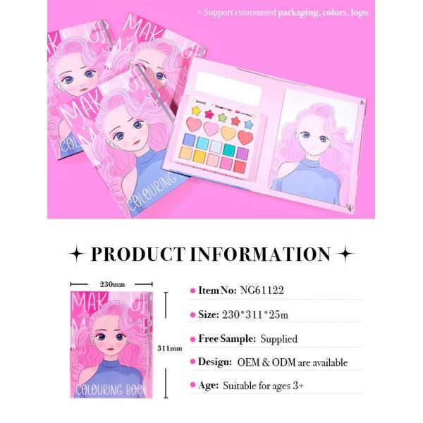 Safety Daily Use Entertainment Lovely Makeup Kit Play Beauty Set Durable