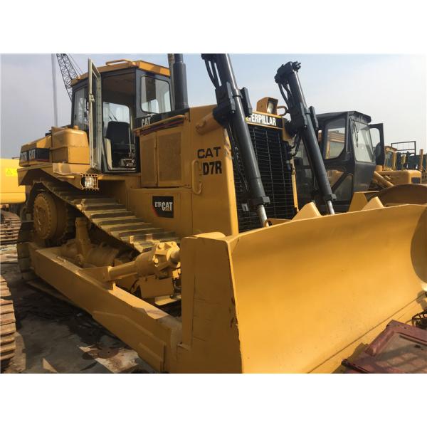 Used Caterpillar Bulldozer D7R 3306T engine 24T weight with Original Paint and air condition for sale
