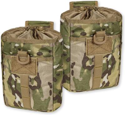 Molle Dump Pouch, Tactical Slingshot Ammo Pouch Foldable Mag Dump Pouch Magazine Utility Roll Up Wiast Bag Drawstring
