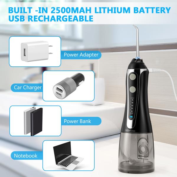 40-140PSI Portable Water Flosser  PC Material High Intensity