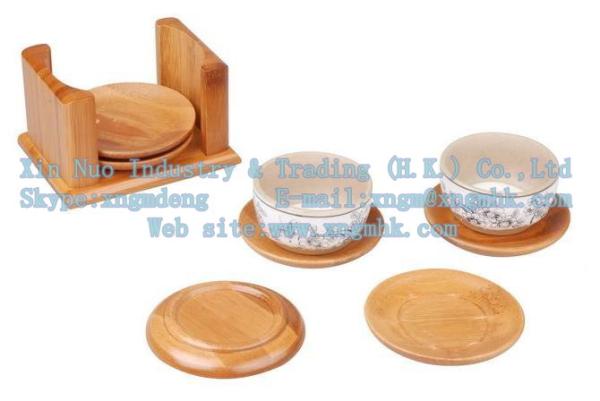 Bamboo cup mat, bowls mat, wood wood eat mat, cup mat