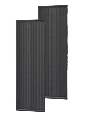 Solar Roof Tile – 100W, N-Type TOPCon, Black, 18.5% Efficiency, 5400Pa Wind-Resistant, IEC61215 Certified