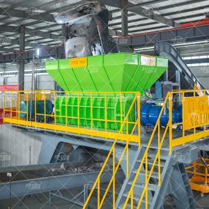 Automatic Waste Shredder Machine Industrial Solid Waste Shredder Solid Waste
