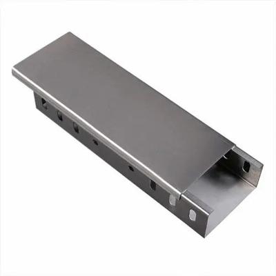Customizable C Shaped Stainless Steel Cable Tray With 2 Inches Depth And Height Range 50-200mm