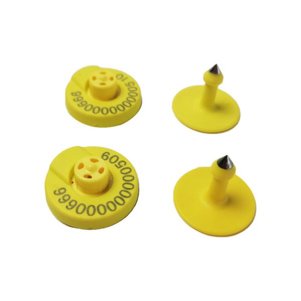 Vibration Electronic Cattle Ear Tags IEC 68-2-6 PEUR For Identification