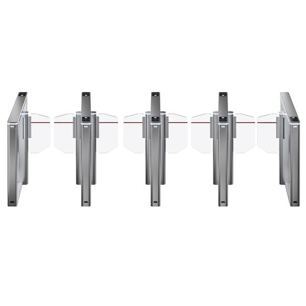 Access Control Speed Gate Turnstile TTL232 Communication Interface