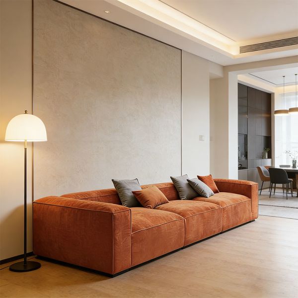 Modern Compressible Modular Sectional Sofa Space Saving Vacuum Pack Couch For Living Room Apartment