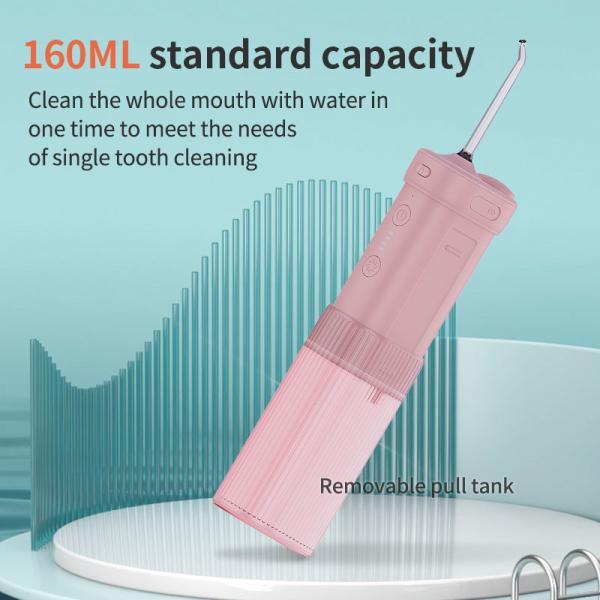 Rechargeable Smart Oral Irrigator IPX7 Water Resistant For Household