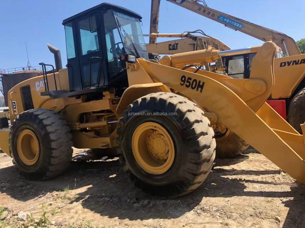 Second Hand Caterpillar 950h 966H 950 Front Cat Loader at for Building Material Shops