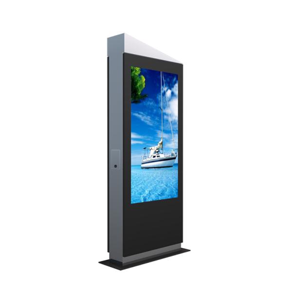 Outdoor Digital Advertising Kiosk LG Panel With Waterproof Touch Screen