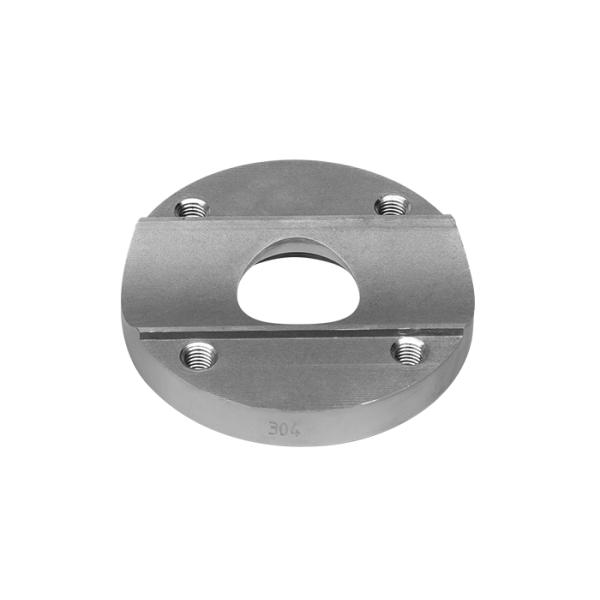 PTFE revestido tubulação frente flange combina a resistência mecânica do aço inoxidável com resistência à corrosão e desgaste