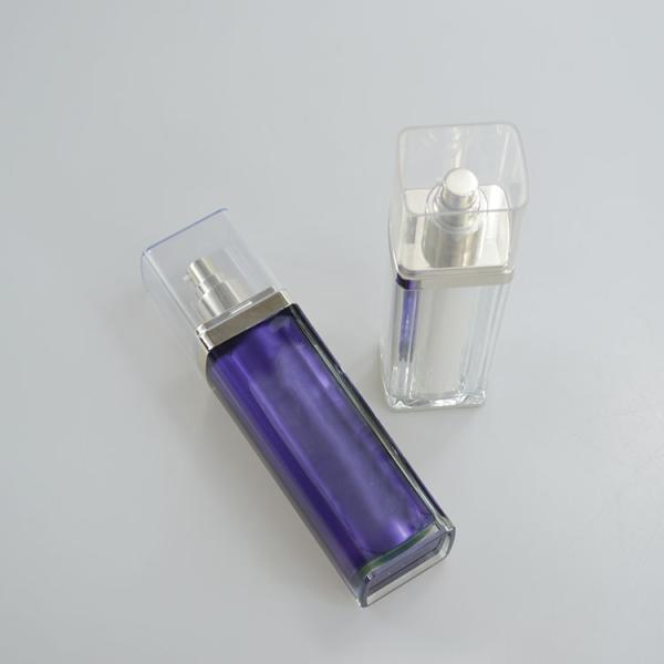 150ml Square Acrylic Bottle Pump Lotion Bottle Color Customization for Your Lotion