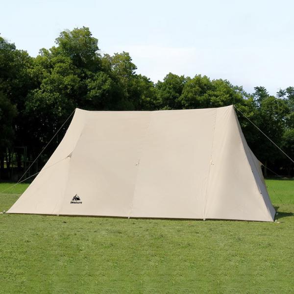 Waterproof Camping Outdoor Tents 8 Man A Frame Tent UV Protection Ventilated Pop Up Waterproof Tent