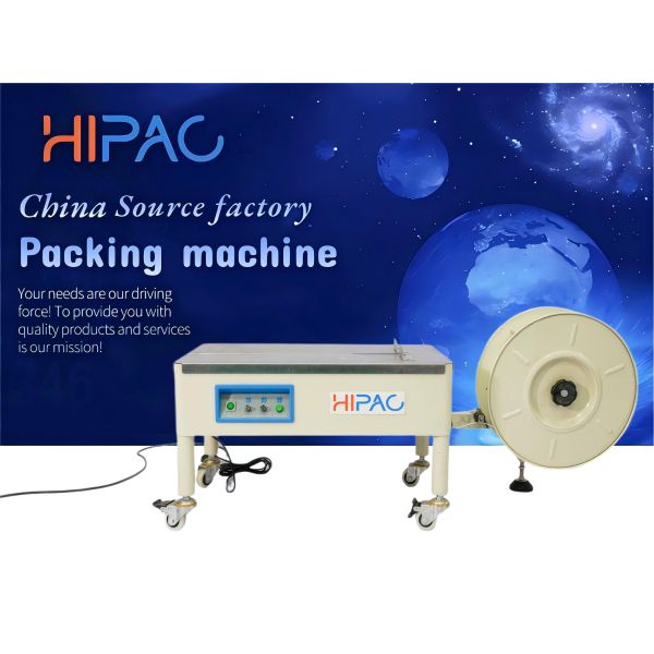 CE Certified Semi-Automatic Electric Baler with Instant Heating for Food Packaging Strapping Machine
