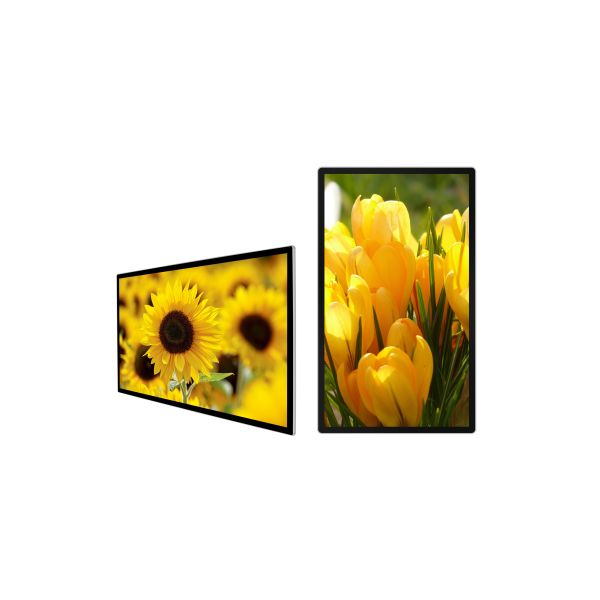 Commercial Wall Mounted LCD Advertising Display 32-65 Inch Touch Screen Monitor
