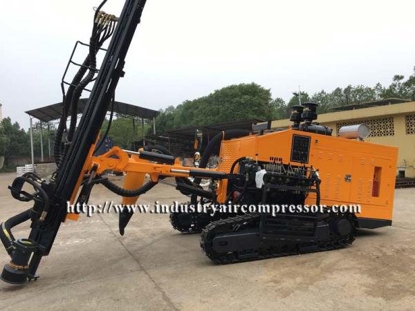 1.5MPa KT5 Integrated Open - Air Crawler Drilling Rig High Efficiency 8000kg