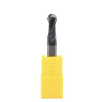 Diamètre de la charnière 6 mm R3*6*12*6*50 2 Flûtes Moulin de bout de bille AITiN enduit pour acier au carbone alliage d'acier inoxydable