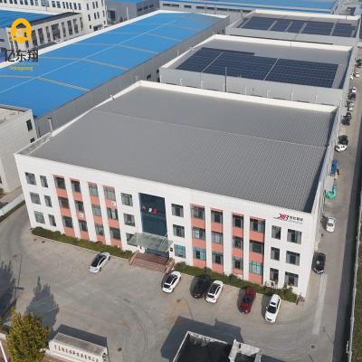 Modern Steel Structure Building with Welded H Columns