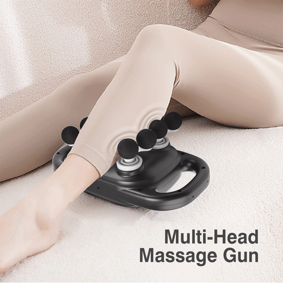 16 Head Deep Tissue High Power Massage Gun Body Massage for Back Shoulder Multifunction Massage Gun