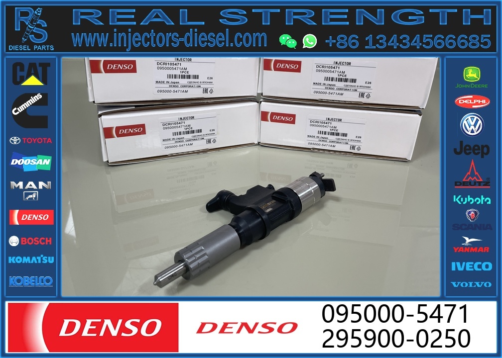 095000-0640 Fuel Injector 095000-0640 8-98280697-0 095000-5471 095000-0660 for ISUZU 4HK1 6HK1 Diesel Engine Injection Valve