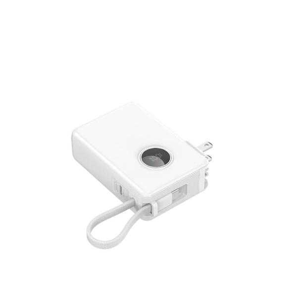 22.5 Watt Power Bank 10000mah Super Fast Charging Power Bank With Data Cable