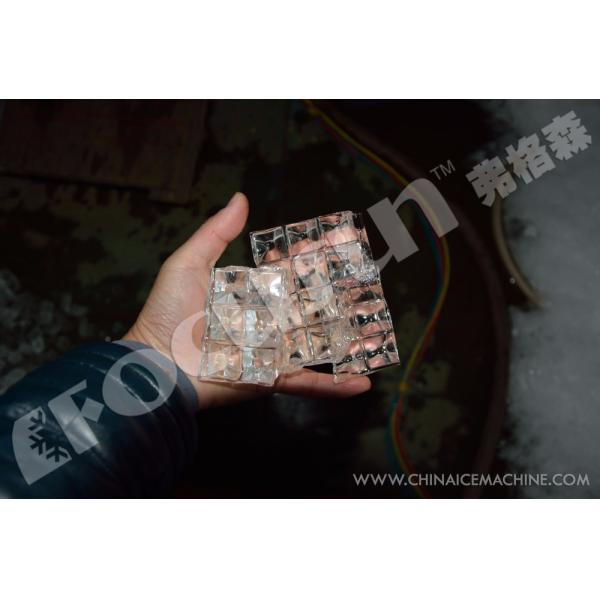 Máquina de gelo de 1 tonelada para bebidas frias gelo comestível personalizado