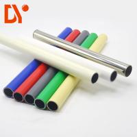 Estrutura estável de aço revestida da forma redonda de tubo do anti plástico estático para a cadeia de fabricação