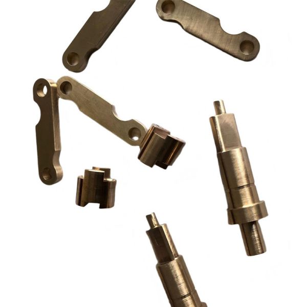 Custom Medical Device Brass CNC Machined Casing with ±0.002~0.005mm Tolerance and ISO9001 Certification
