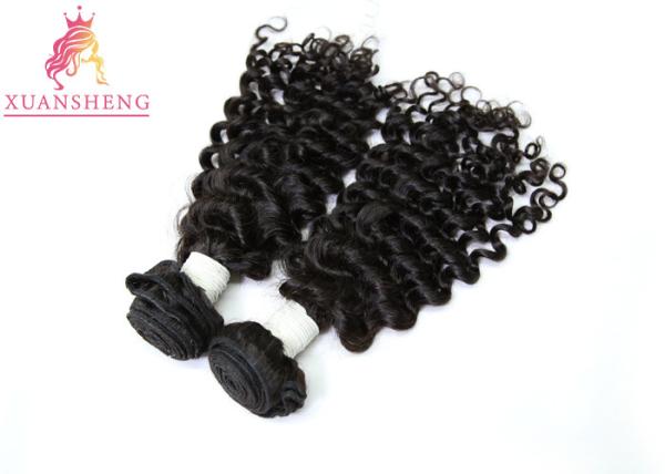 Grade 9A Deep Wave Brazilian Human Hair Extensions No Shedding And No Tangle