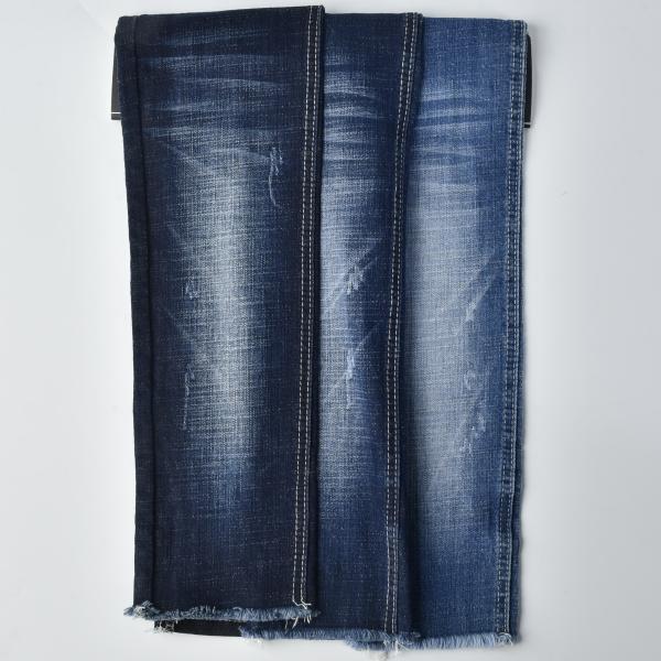 Shrink Resistant Cotton Polyester Spandex Stretch Cotton Denim Fabric 10.3oz